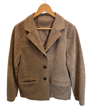 CHAQUETA AMERICANA SERRAJE CAMEL