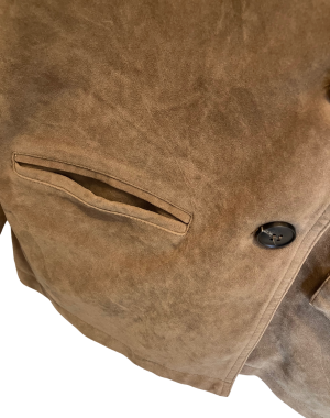 CHAQUETA AMERICANA SERRAJE CAMEL