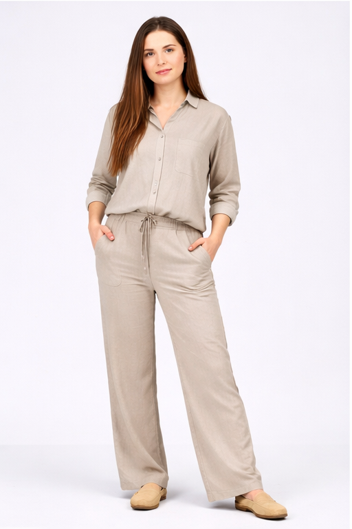Basic 100% Linen Shirt Noos IBIZA