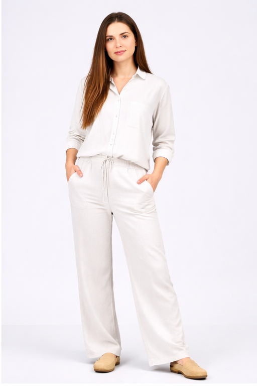 Basic 100% Linen Shirt Noos IBIZA