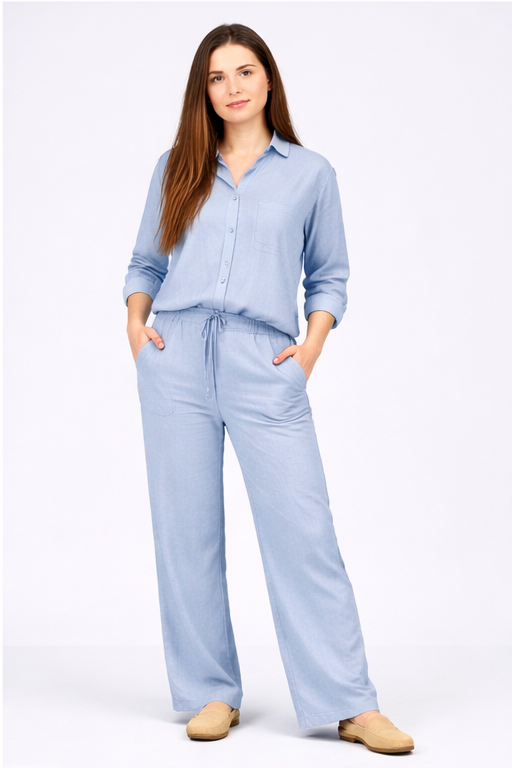 Basic 100% Linen Shirt Noos IBIZA