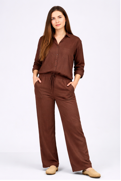 Basic 100% Linen Shirt Noos IBIZA
