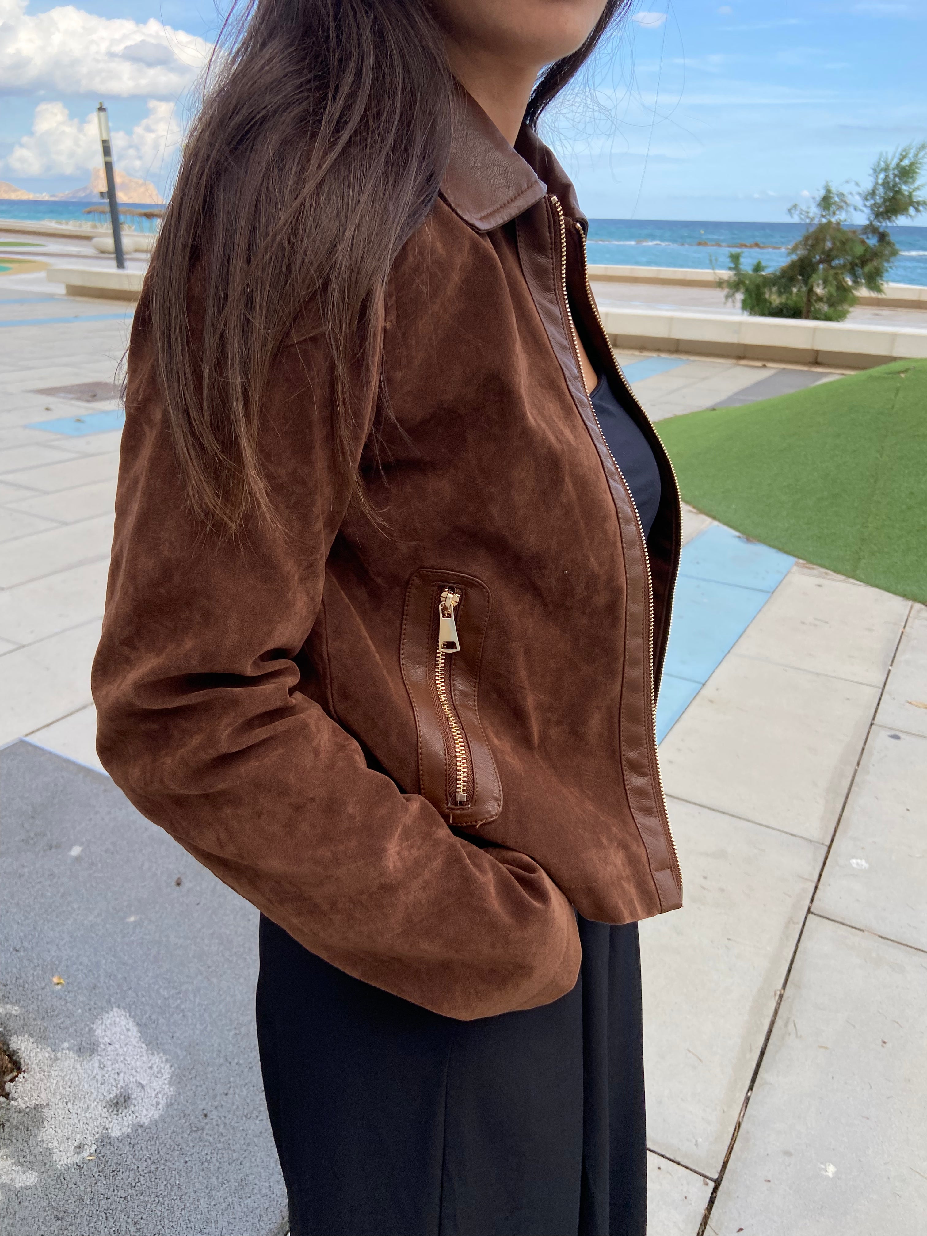 CHAQUETA CHOCOLATE