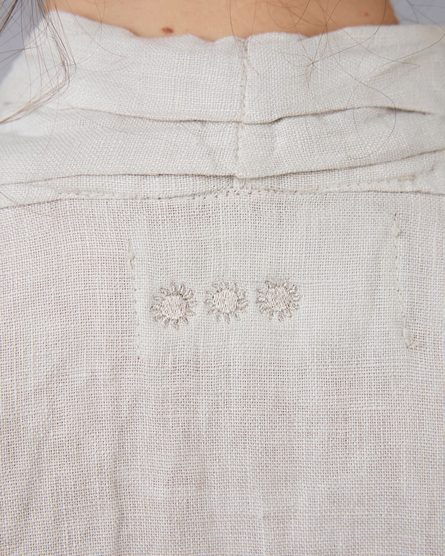 DUNE Long Dress with Ties, 100% Linen